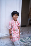 The Showman Pure Muslin Silk  Kurta Pajama Set