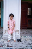 The Showman Pure Muslin Silk  Kurta Pajama Set