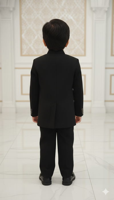 Dynasty of the Wild handwork premium Black Jodhpuri Ensemble