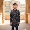 Ananatak Themed Embriodered Premium Velvet Sherwani Set