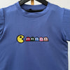 Tencel™ Fabric Pacman Inspired Embroidered Half Sleeves T-Shirt