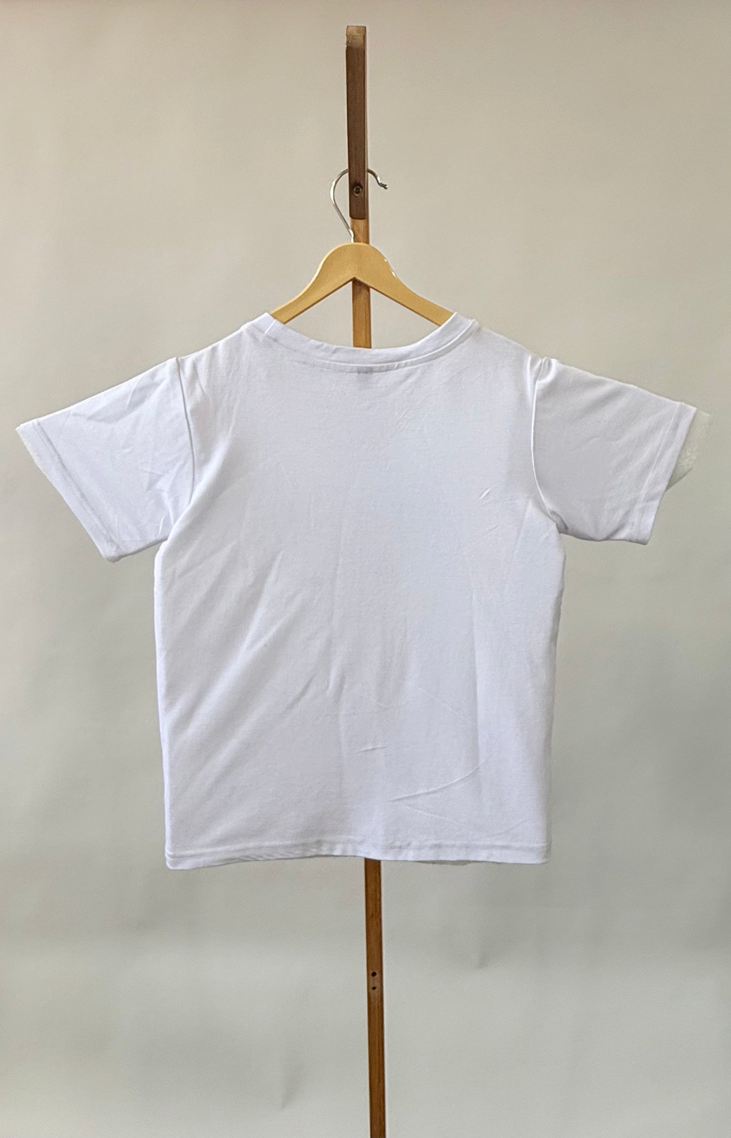Tencel™ Fabric Camping Inspired Embroidered Half Sleeves T-Shirt