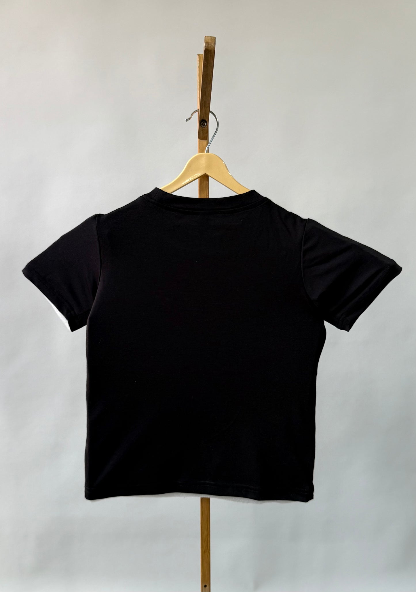Tencel™ Fabric Solid Colour Half Sleeves T Shirt