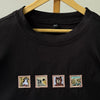 Tencel™ Natures Walk Inspired Embroidered Half Sleeves T-Shirt