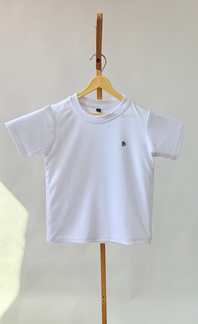 Tencel™ Fabric Solid Colour Half Sleeves T Shirt