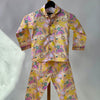 Summer Fruits Inspired Premium Italian Cotton Night Suit