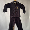 Lion Themed Embriodered Night Suit