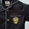 Lion Themed Embriodered Night Suit