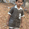 Helicopter Handwork Premium Linen Coord Set
