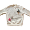Kids' Festive Threadwork Appliqué Jumper