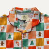Gingerbread & Candy Cane Holiday Pyjama Set
