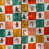 Gingerbread & Candy Cane Holiday Pyjama Set