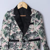 Zebra Printed Satin Blazer Only - Funny Bones Clothings