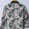 Zebra Printed Satin Blazer Only - Funny Bones Clothings