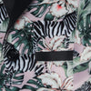 Zebra Printed Satin Blazer Only - Funny Bones Clothings