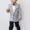 Goose Printed Pure Linen Blazer Only - Funny Bones Clothings