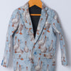 Goose Printed Pure Linen Blazer Only - Funny Bones Clothings