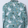 Rabbit Printed Pure Linen Blazer Set - Funny Bones Clothings