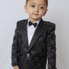 Plus Signed Jacquard Blazer Only - Funny Bones Clothings