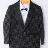 Plus Signed Jacquard Blazer Set - Funny Bones Clothings