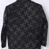 Plus Signed Jacquard Blazer Set - Funny Bones Clothings