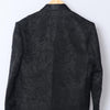 Engraved Flower styled Jacquard Blazer Only - Funny Bones Clothings