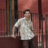 Couduroy Printed Relaxed Fit Shirt - Funny Bones Clothings