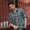 Self Weaved Relaxed Fit Shirt - Funny Bones Clothings