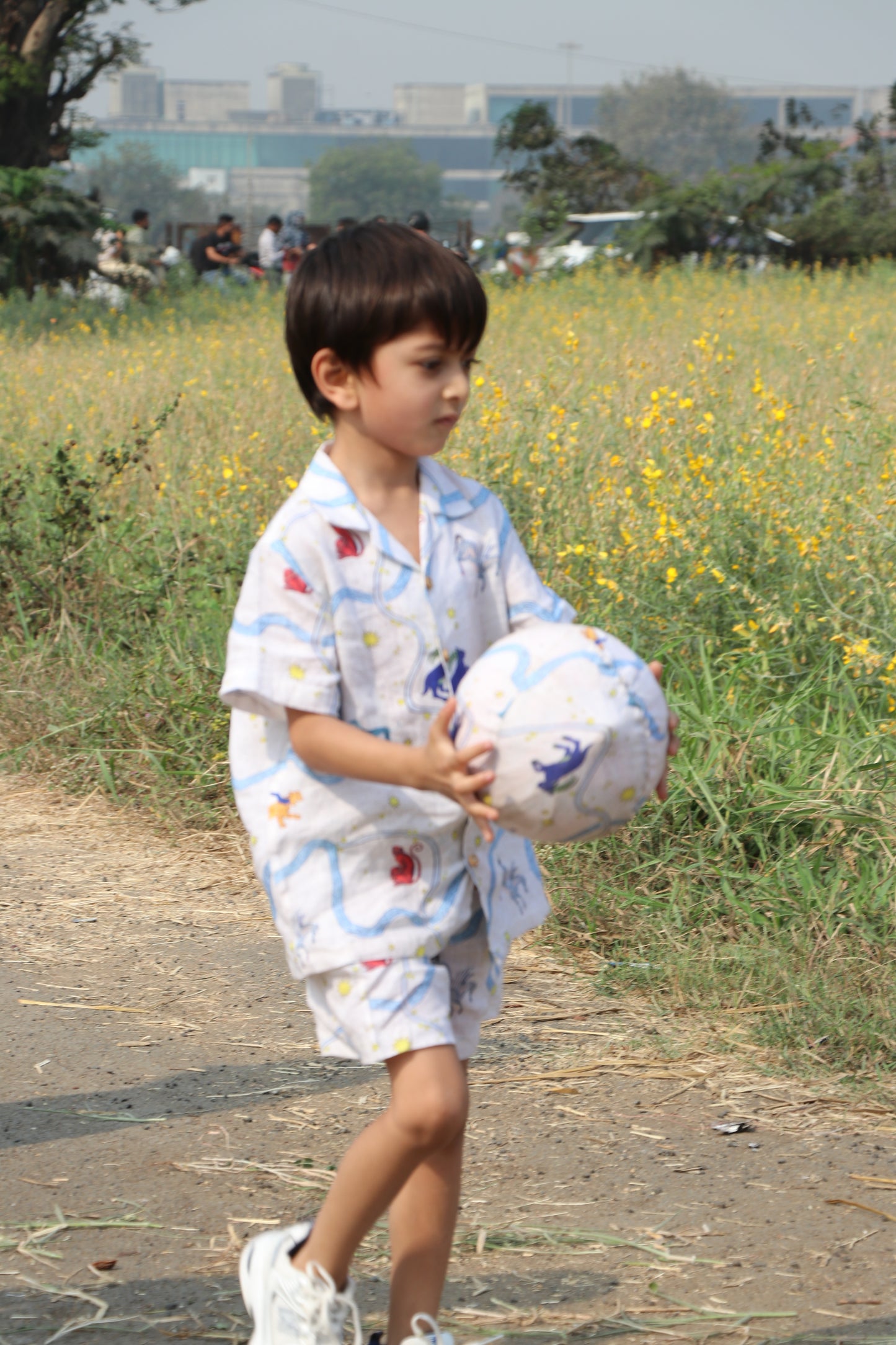 Griffin's Universe Print Premium Linen Coord Set