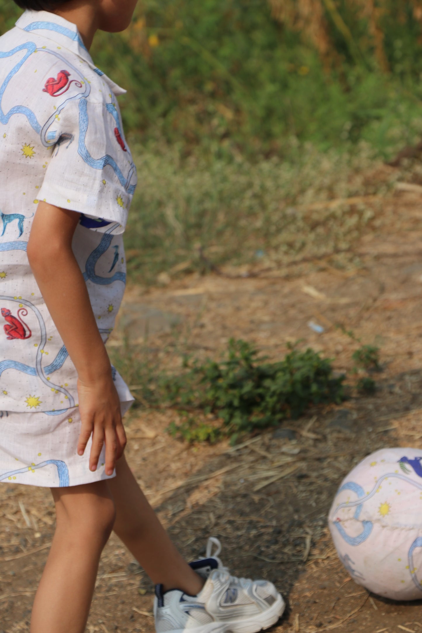 Griffin's Universe Print Premium Linen Coord Set