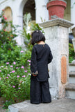 Shahzadi Girls Pure Silk Kurta Palazzo Set