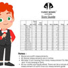 Planet Print Pure Waist Coat, Black Shirt and Black Trouser Set - Funny Bones Clothings