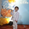 Party Animal Printed Pure Linen Blazer , Pure Linen Shirt and Pure Linen Pants Set - Funny Bones Clothings
