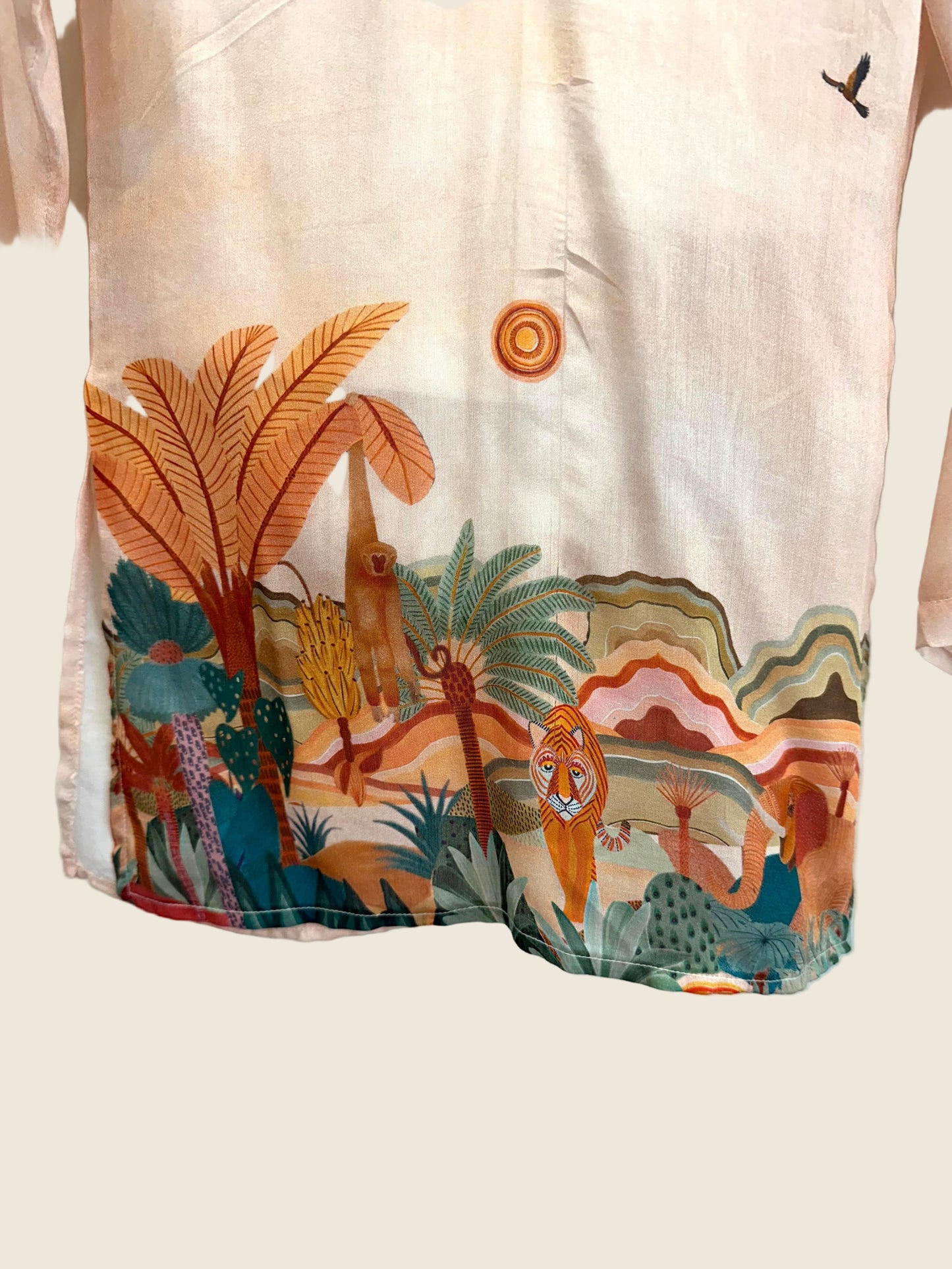 Savannah Themed Kurta Pajama Set