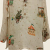 Carnival Charm Pure Bamboo Muslin Cotton Kurta Pajama Set