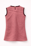 Ancient Valley Appliqué Handwork Premium Linen Dress - Funny Bones Clothings