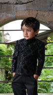 Beautiful Tree Work Premium Velvet Jodhpuri Bandgala with Pants - Funny Bones Clothings