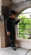 Beautiful Tree Work Premium Velvet Jodhpuri Bandgala with Pants - Funny Bones Clothings