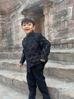 Beautiful Tree Work Premium Velvet Jodhpuri Bandgala with Pants - Funny Bones Clothings