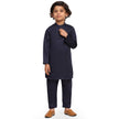 Bird Print Koti Blue Funny Bones Clothing's Kurta Pajama Set - Funny Bones Clothings
