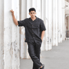 Solid Colour Pure Linen Co-ord Sets - Black - Funny Bones Clothings