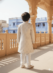Darbaar-e-Noor Long Jodhpuri Set - Funny Bones Clothings