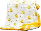 Duck Print 100% Soft Cotton Muslin Blanket (Pack of 1) - Funny Bones Clothings