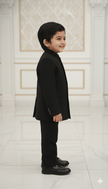 Dynasty of the Wild handwork premium Black Jodhpuri Ensemble - Funny Bones Clothings