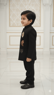 Dynasty of the Wild handwork premium Black Jodhpuri Ensemble - Funny Bones Clothings