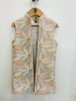 Floral Elegance Silk Long Koti Pure Cotton Kurta Pajama Set - Funny Bones Clothings