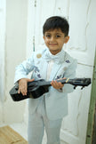 Flying Fighters Handworked Pure Linen Blazer Set - Funny Bones Clothings
