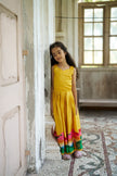 Golden Savanna Top Skirt Pure Satin Silk Dress - Funny Bones Clothings