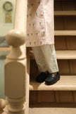 Gulvanya Premium Cotton Linen Handwork Sherwani Set - Funny Bones Clothings