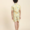Lemon Print Vestiario's Blend Linen Co-ords - Funny Bones Clothings
